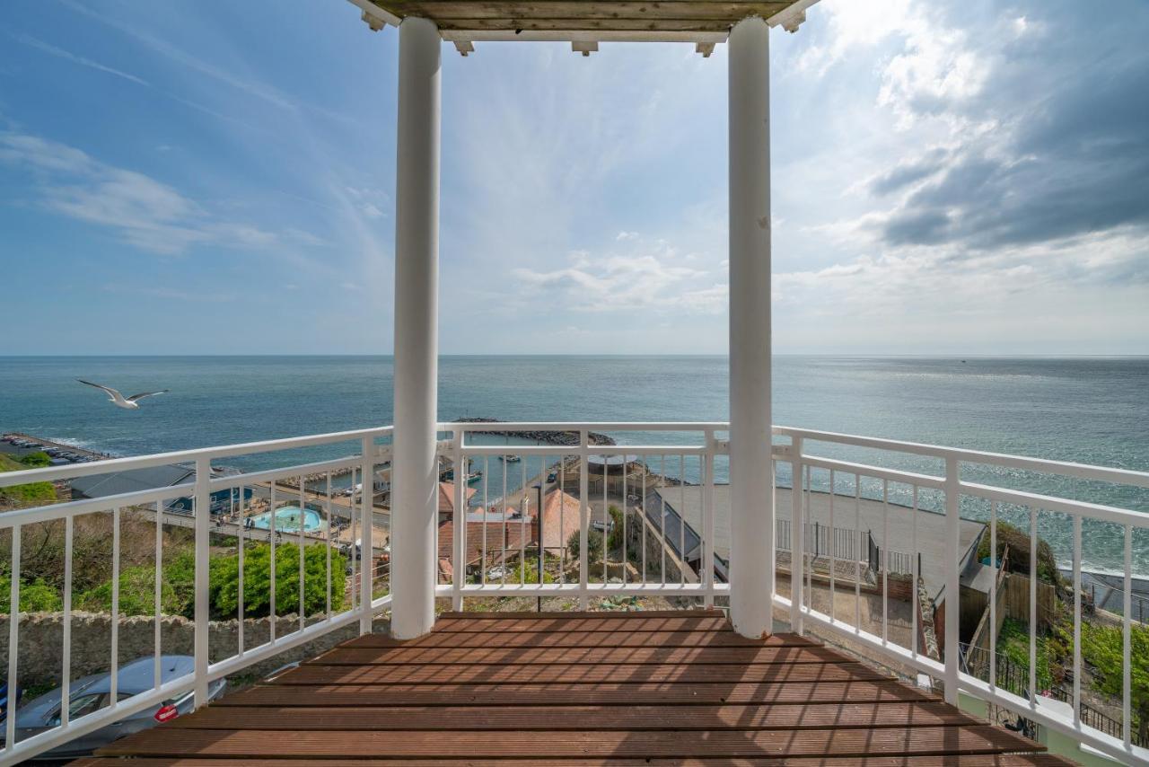 Stunning Sea Views Ventnor Apartment Exterior foto