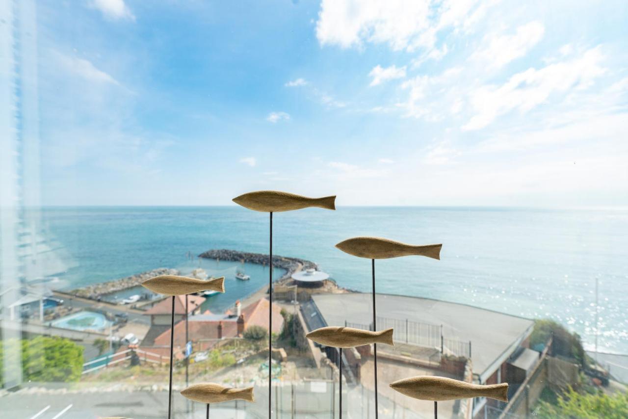 Stunning Sea Views Ventnor Apartment Exterior foto