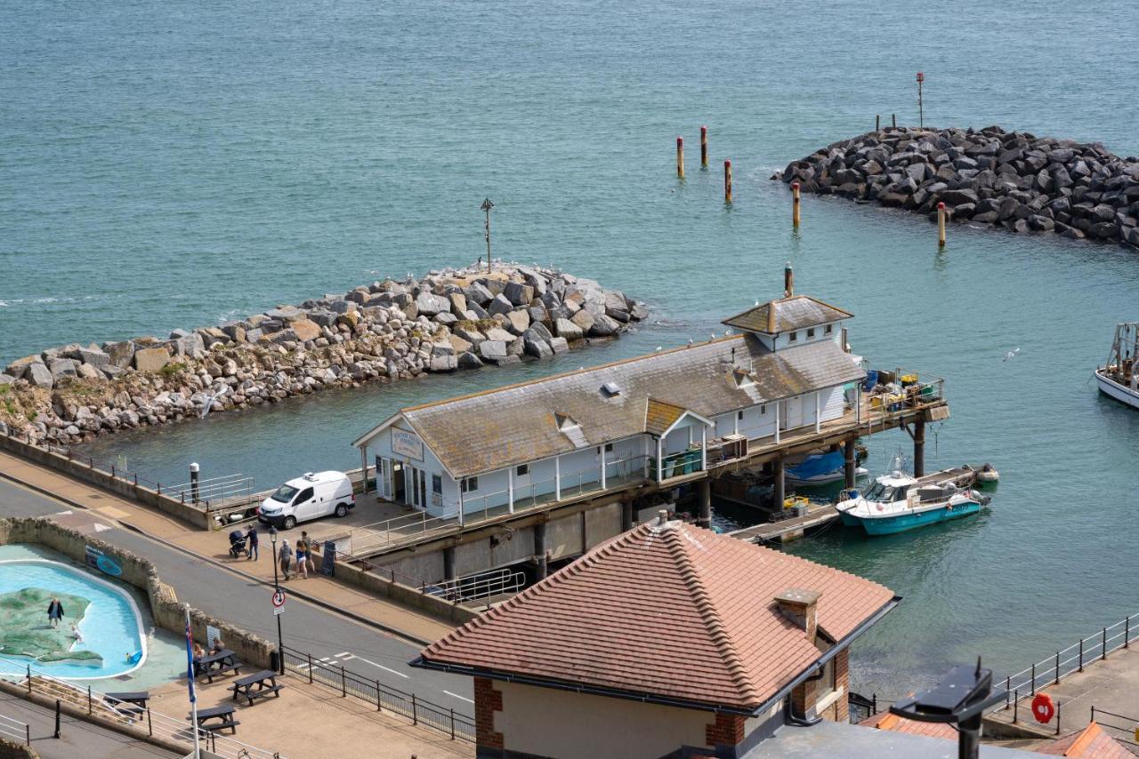 Stunning Sea Views Ventnor Apartment Exterior foto