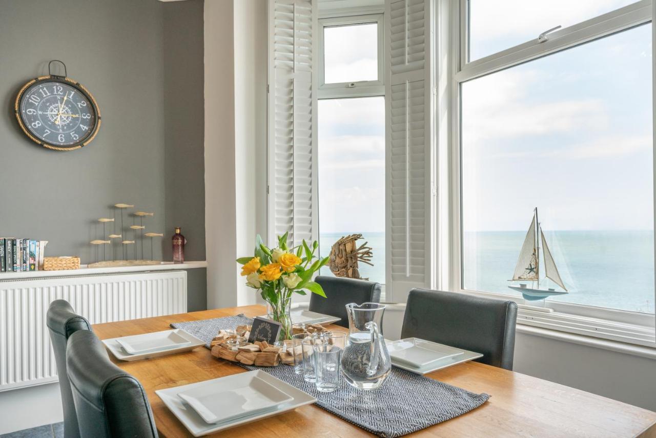 Stunning Sea Views Ventnor Apartment Exterior foto